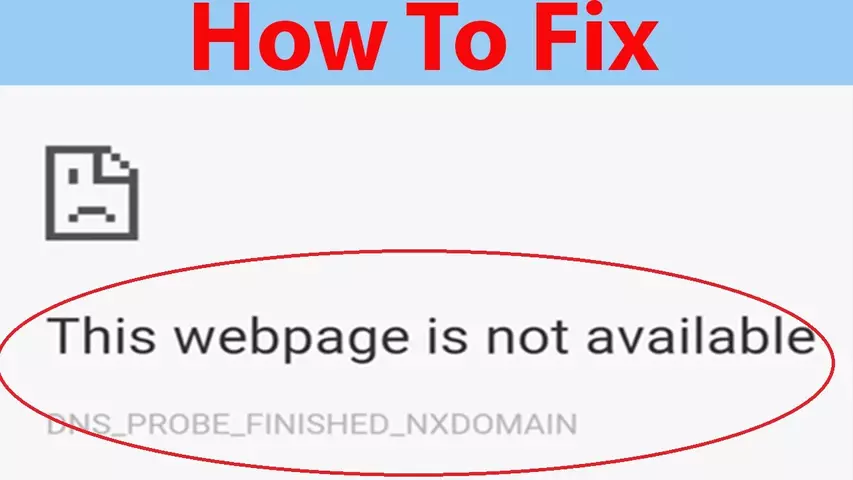 Cara Mengatasi Webpage Not Available